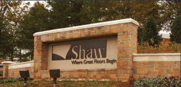 Shaw Industries Entrance