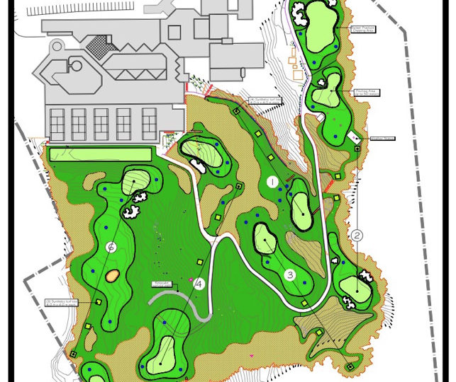 Six Hole Synthetic Compact Course At Clearwater Bay Golf & Country Club, Hong Kong